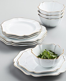 Baroque 12-Pc Dinnerware Set, Service for 4, Created for Macy's