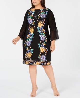 macys plus size dresses on clearance