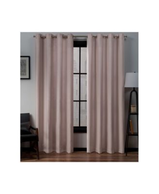 Loha Light Filtering, Grommet Top Curtain Panels (Set of 2)