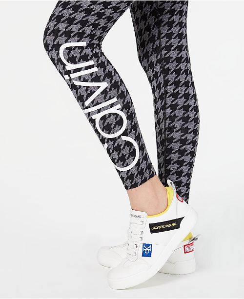 calvin klein houndstooth pants