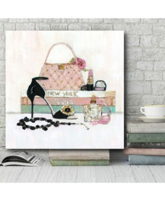 Fashionista I 16" x 16" Gallery-Wrapped Canvas Wall Art