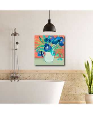 Courtside Market Spring Time Vase 16" x 16" Gallery-Wrapped Canvas Wall Art