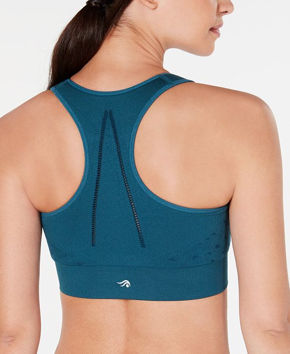 Ideology Seamless Racerback MediumImpact Sports Bra, Created for Macy