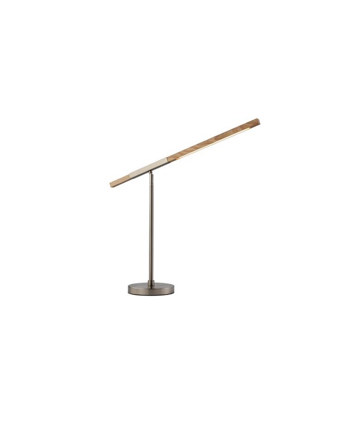 NOVA of California - Port Table Lamp Clear Oak
