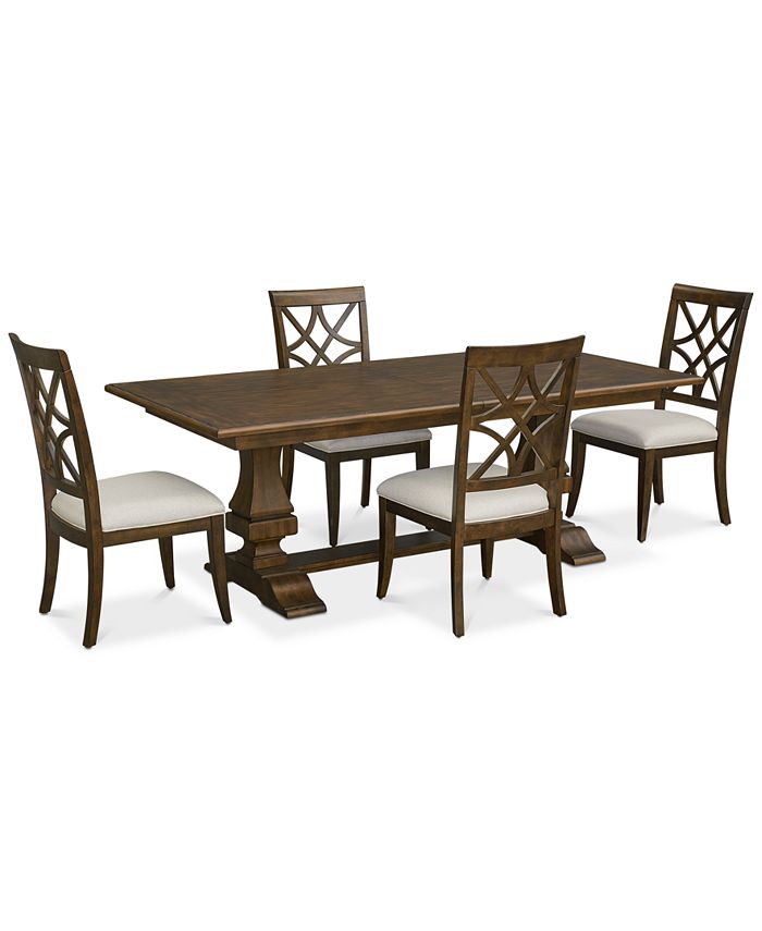 Trisha Yearwood Home Trisha Dining Furniture 5 Pc. Set