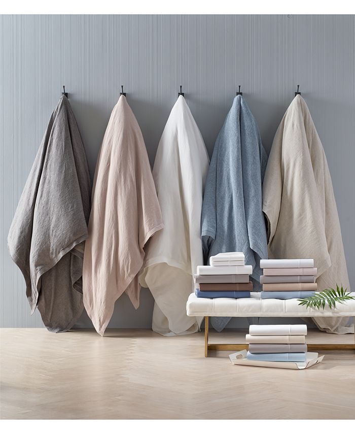 Hotel Collection CLOSEOUT! Linen King Duvet Cover, Created for Macy's