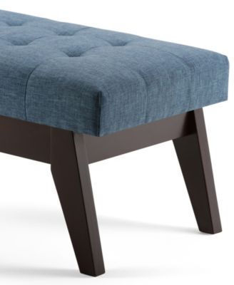 Draper Mid Century Tufted Ottoman, Direct Ship