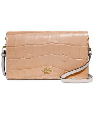 COACH - Hayden Embossed Leather Crossbody