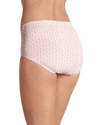 Jockey Women's Elance Supersoft Classic Fit Brief Black/light/ivory 10 for  sale online