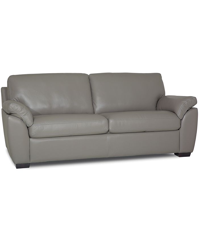 Furniture Lothan 79 Leather Apartment, Leather Sectional Macys Furniture