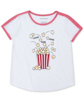 Calvin Klein - Big Girls Popcorn T-Shirt