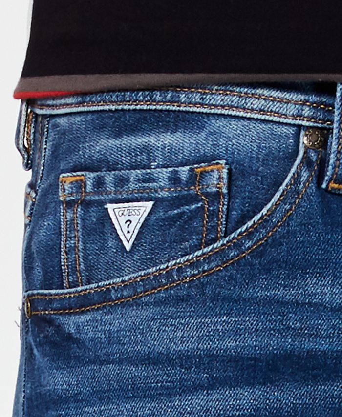 GUESS Men's Harmon Straight-Fit Jeans - Macy's
