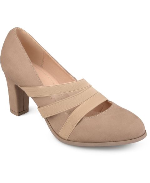 Женские туфли Journee Collection Loren Heels, цвет: Серо-коричневый
