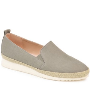image of Journee Collection Women-s Comfort Leela Espadrille Flats Women-s Shoes