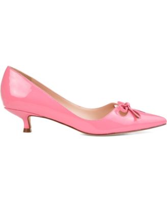 Women's Lutana Pointed Toe Kitten Heel Pumps
