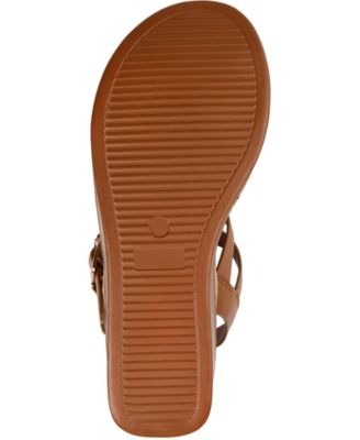 Women's Bianca Double Buckle Platform Wedge Sandals