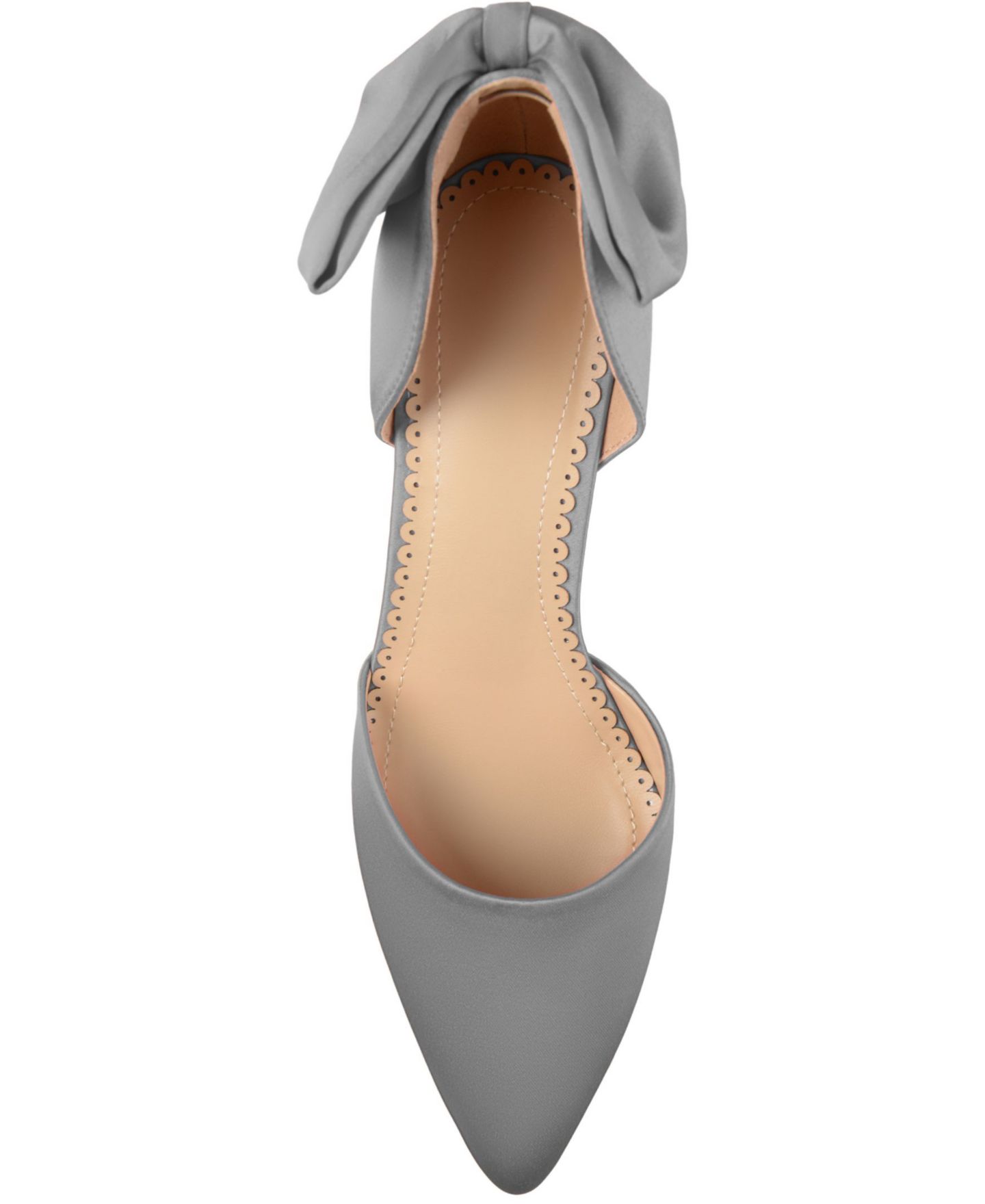 Женские туфли Journee Collection Tanzi Bow Stiletto, цвет: Угольный — фото 3