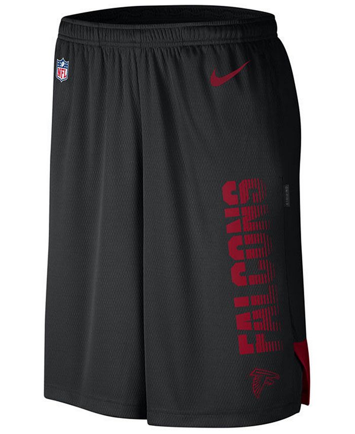 Nike Men's Atlanta Falcons Player Knit Breathe Shorts - Macy's