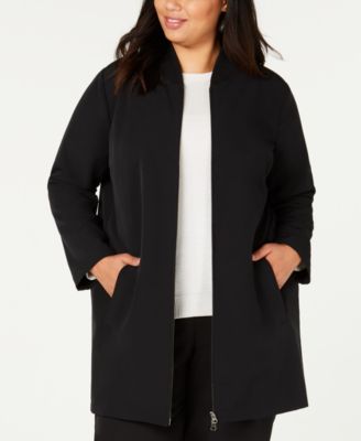 eileen fisher plus size jackets