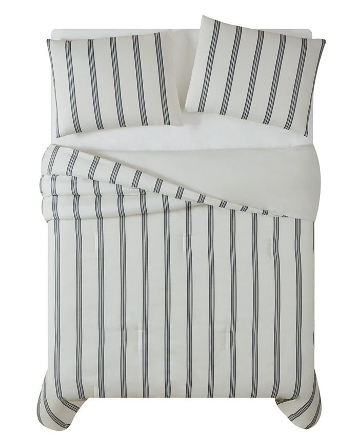 Truly Soft - Millennial Stripe Full/Queen Comforter Set
