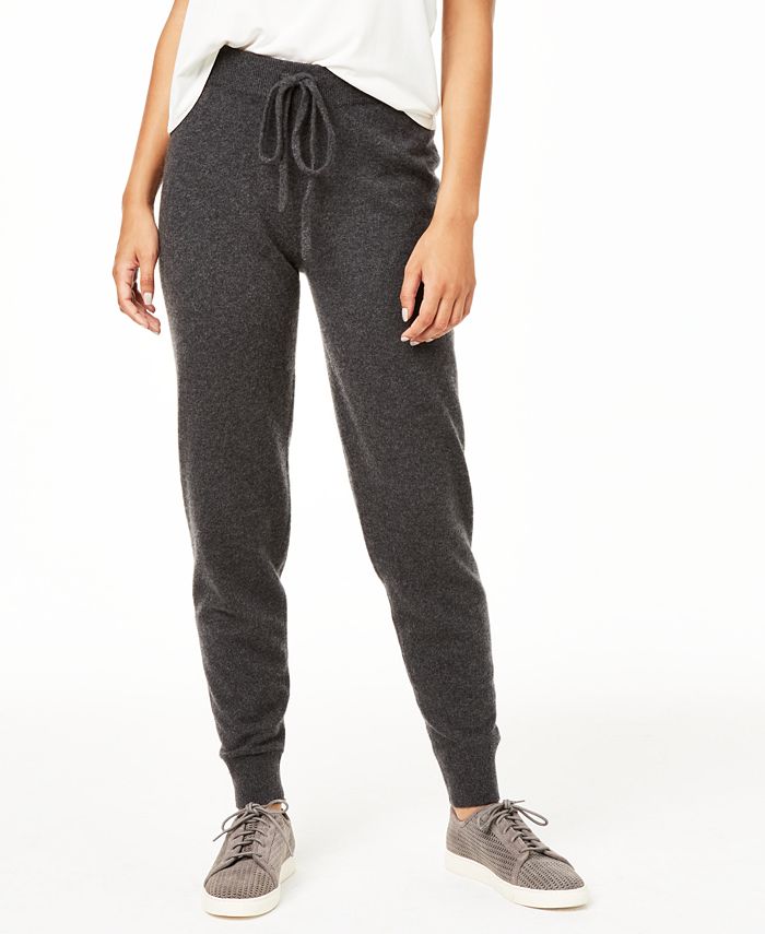 Charter Club Petite Cashmere Jogger Pants, Created for Macy's - Macy's