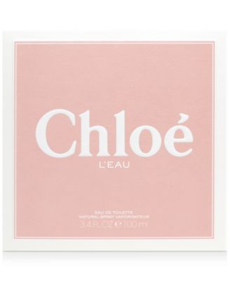 Chloe Chloé L'Eau Eau De Toilette, 3.4-oz. & Reviews - All Perfume ...