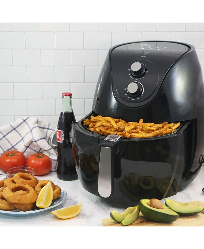 Elite Gourmet Elite Platinum XL Deluxe 7 Quart Air Fryer with