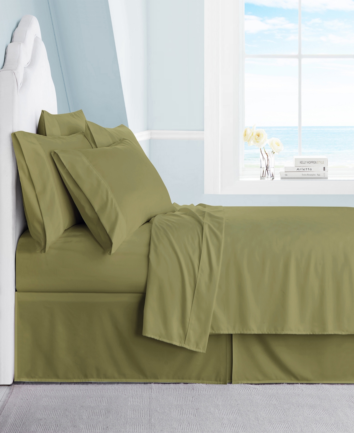 Ultra Soft 1800 Collection Brushed Microfiber Full Sheet Set With 2 Bonus Pillowcases Bedding Full
