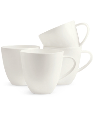 Hotel Collection Bone China Set/4 Mug, Created For Macy's In White