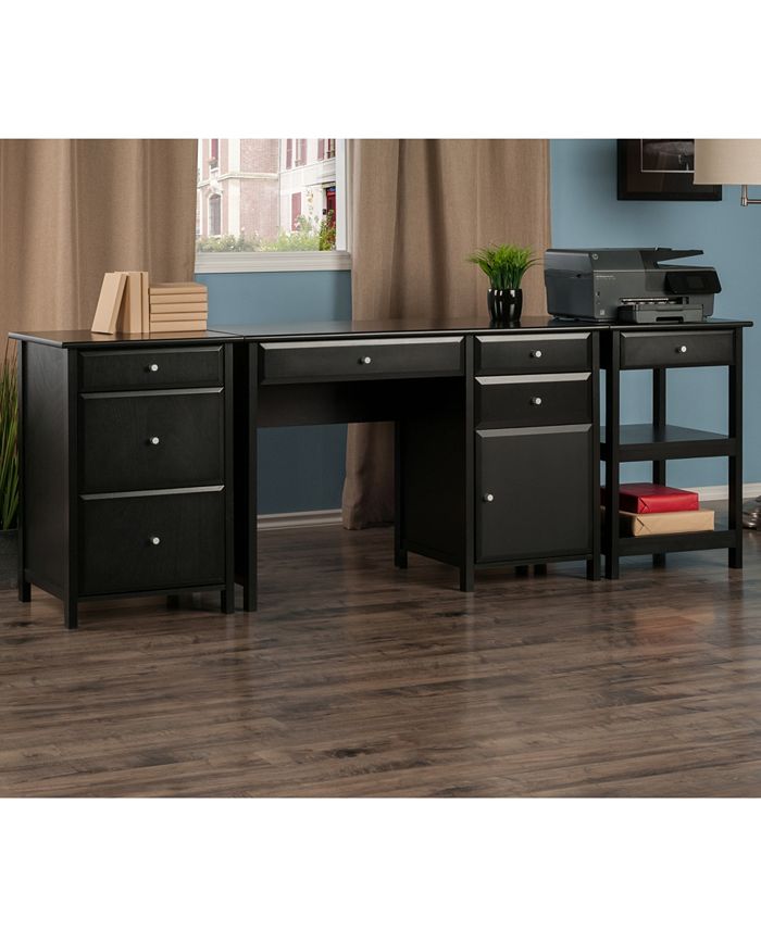 Winsome Delta 3Piece Home Office Set Macy's