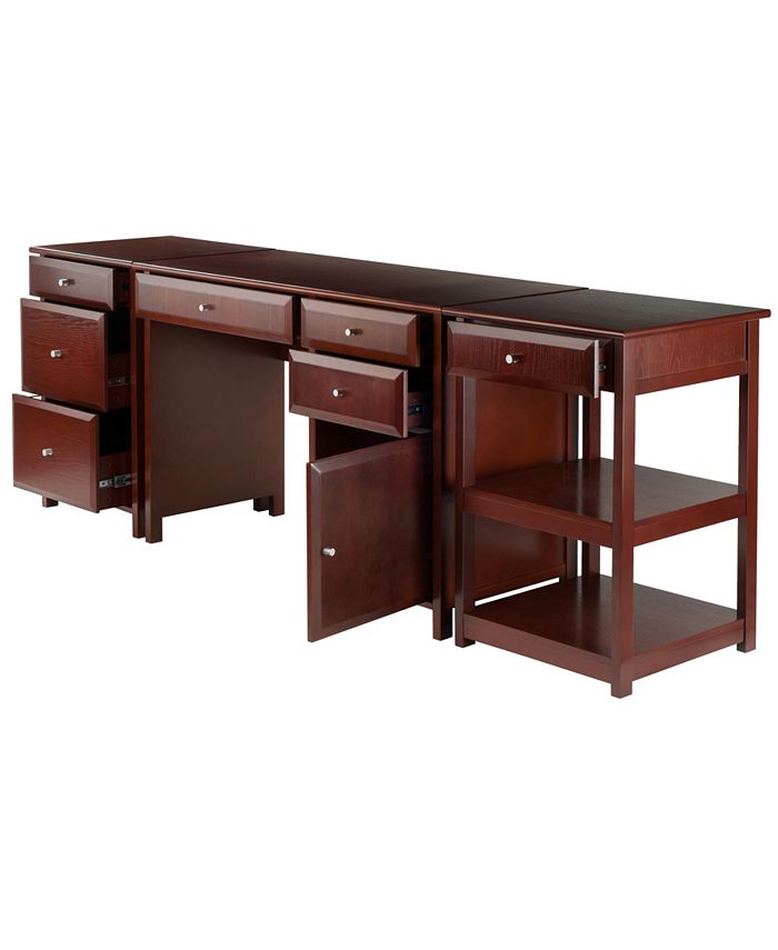 Winsome Delta 3Piece Home Office Set Macy's