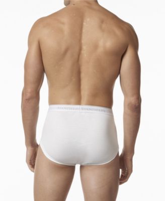 Premium Cotton Men's 3 Pack Brief Underwear, Plus