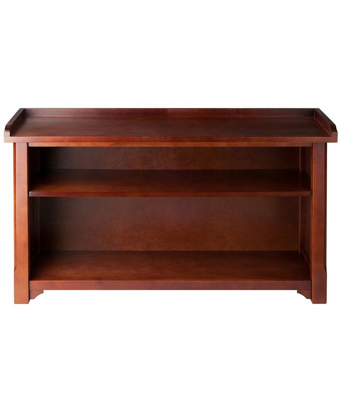 Winsome Milan Bench with Storage Shelf Macy's