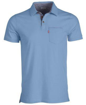 levi's blue polo t shirt