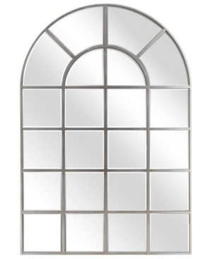 Empire Art Direct Solid Wood Base Covered With Beveled Arch Window Mirror In Clear