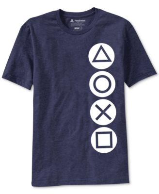Ripple Junction - Men's PlayStation Buttons Graphic T-Shirt