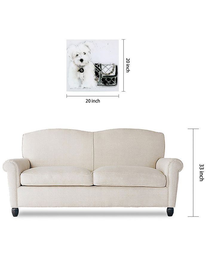 Empire Art Direct 'Black and White' Frameless Free Floating Tempered Glass Panel Graphic Wall