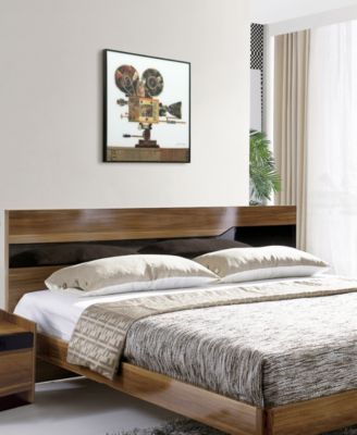 Reverse Printed Art Glass and Anodized Aluminum Frame Wall Art - 30" x 60" x 1.5" 