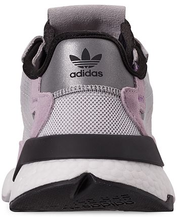 adidas Women s Nite Jogger Running Sneakers from Finish Line Macy s