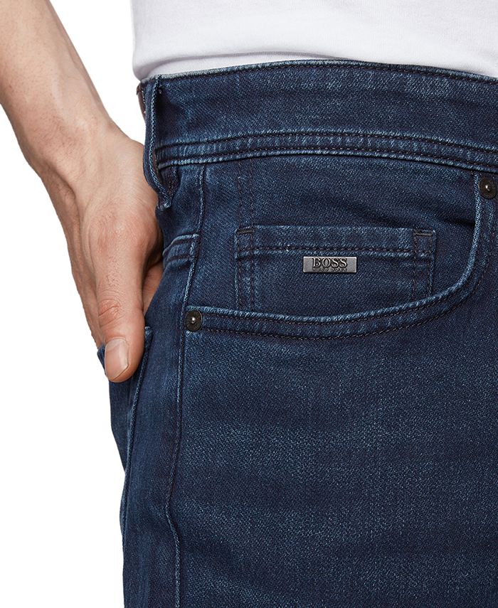 Hugo Boss BOSS Men's Taber Tapered-Fit Jeans - Macy's