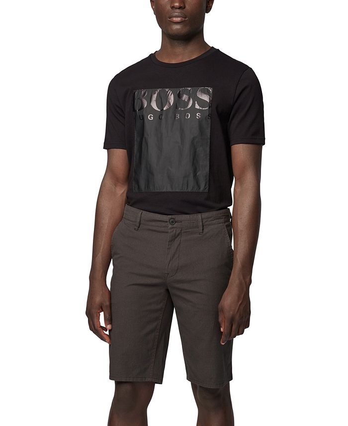 boss slim fit chino shorts