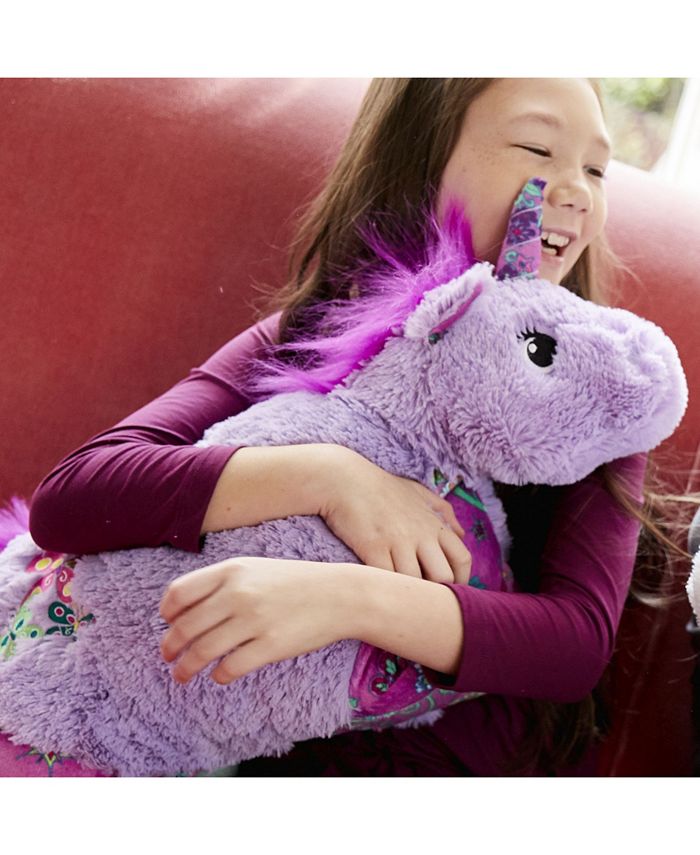Pillow Pets Unicorn Sleeptime Lite Slumber Pack Plush Toy Macy's