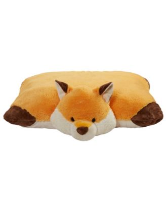 Pillow Pets Signature Jumboz Wild Fox Oversized Stuffed Animal Plush Toy
