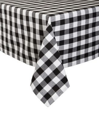 Design Imports Checkers Tablecloth 52