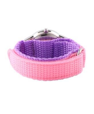 ewatchfactory Girl's Disney Toy Story 4 Bo Peep Pink Stainless Steel Time Teacher Strap Watch 32mm