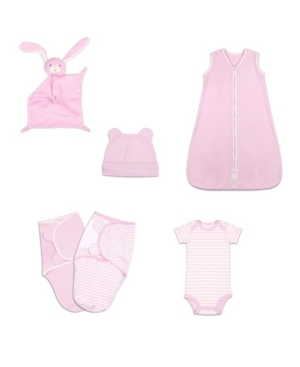 The Peanutshell Baby Unisex Essentials Gift Set 6-Piece