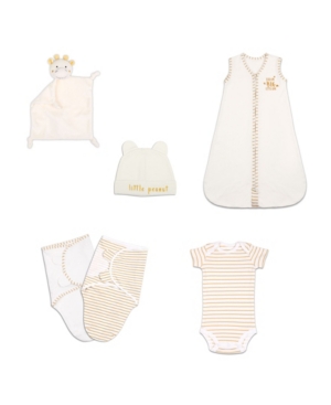 The Peanutshell Baby Unisex Essentials Gift Set 6-Piece