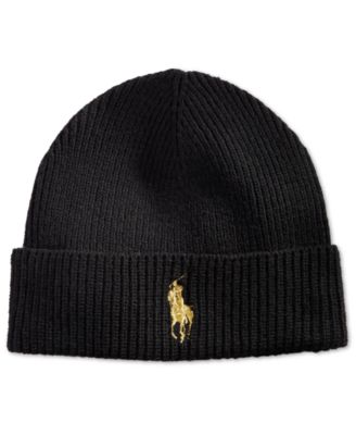 ralph lauren wool pony hat
