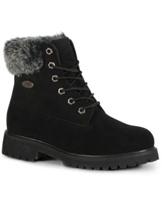black women's lugz boots