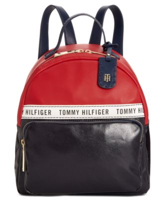 Tommy Hilfiger Julia Coated Canvas Dome Backpack - Macy's